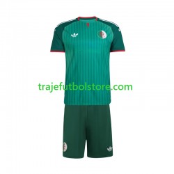 Camiseta 2ª Argelia Niño 2026 Manga Corta