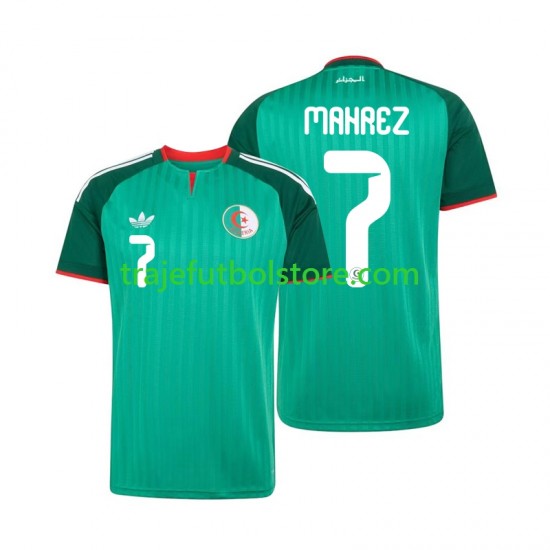 Camiseta 2ª Argelia Riyad Mahrez 7 Hombre 2026 Manga Corta