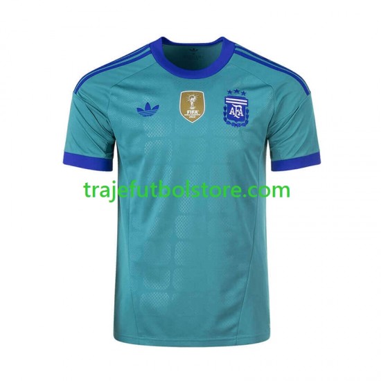 Camiseta 2ª Argentina Portero Hombre Copa Mundial 2026 Manga Corta