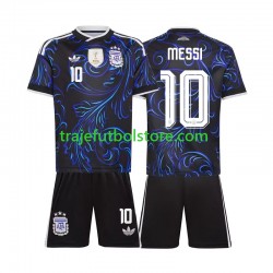 Camiseta 2ª Argentina Lionel Messi 10 Niño Copa Mundial 2026 Manga Corta