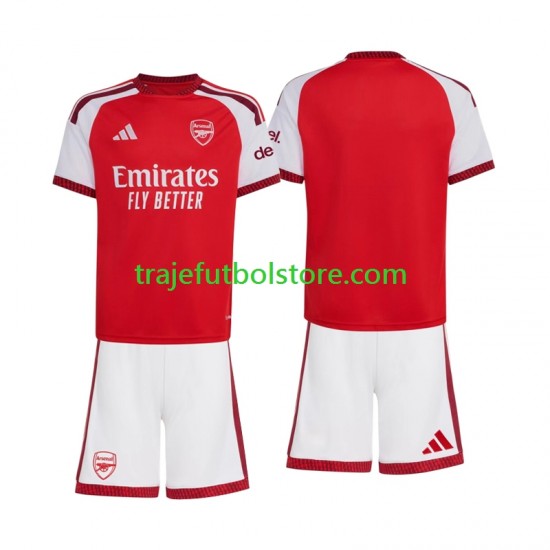 Camiseta 1ª Arsenal Niño 2026-2027 Manga Corta