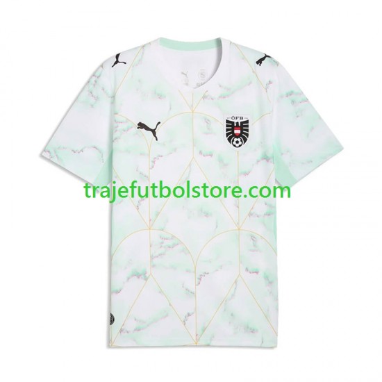 Camiseta 2ª Austria Hombre Copa Mundial 2026 Manga Corta
