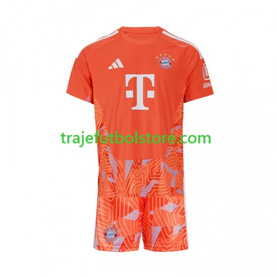 Camiseta 2ª Bayern de Múnich Portero Niño 2026-2027 Manga Corta