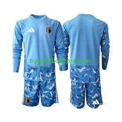 Camiseta 1ª Bélgica Portero Niño Copa Mundial 2026 ML