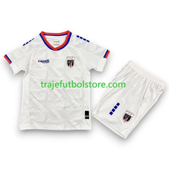 Camiseta 2ª Cape Verde Niño Copa Mundial 2026 Manga Corta