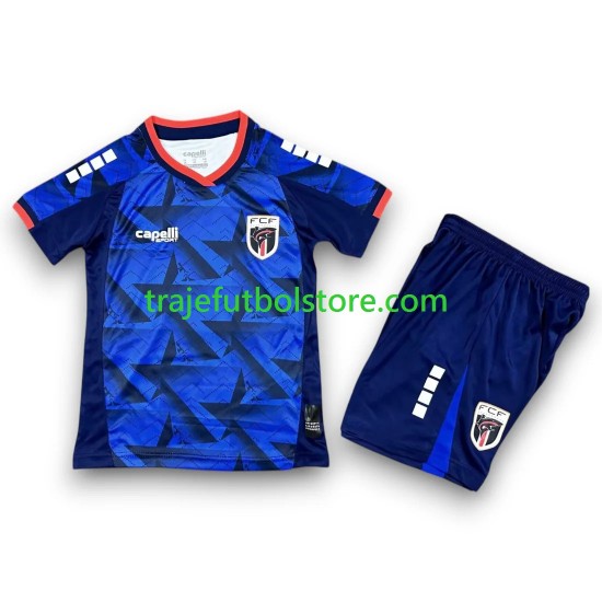 Camiseta 1ª Cape Verde Niño Copa Mundial 2026 Manga Corta