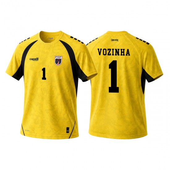 Camiseta 2ª Cape Verde Vozinha 1 Hombre Copa Mundial 2026 Manga Corta