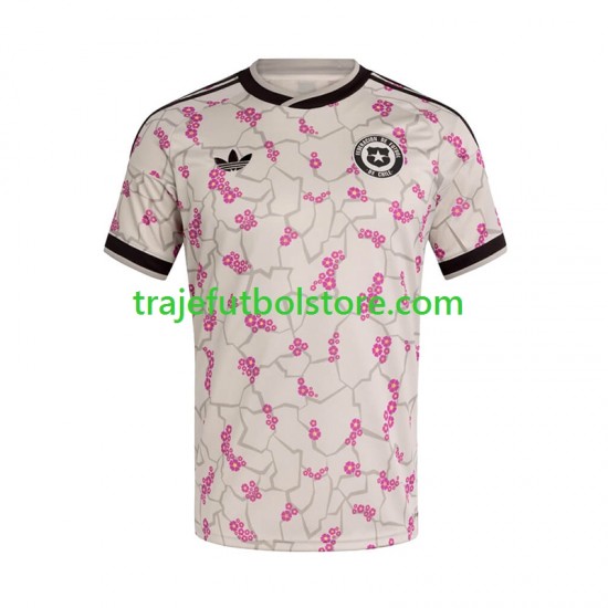 Camiseta 2ª Chile Hombre 2026 Manga Corta