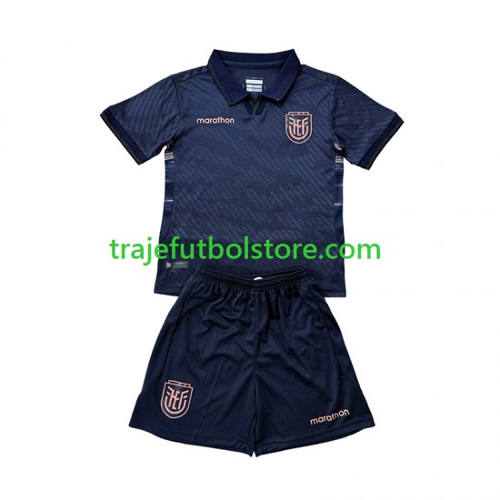 Camiseta 2ª Ecuador Niño Copa Mundial 2026 Manga Corta