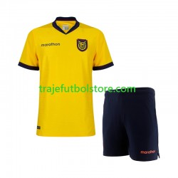 Camiseta 1ª Ecuador Niño Copa Mundial 2026 Manga Corta