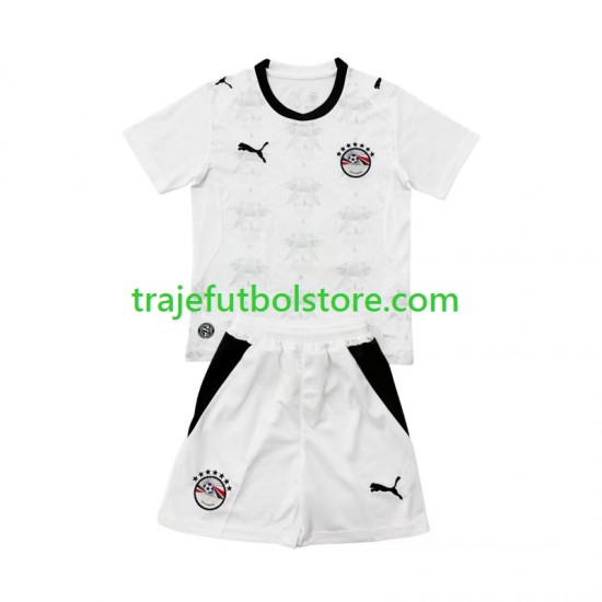 Camiseta 2ª Egipto Niño Copa Mundial 2026 Manga Corta