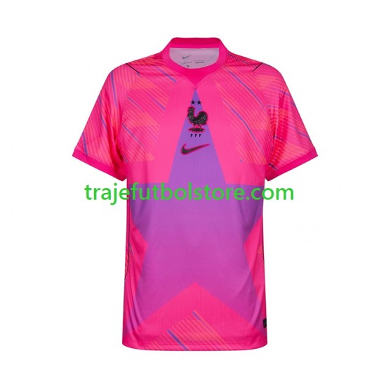 Camiseta 2ª Francia Portero Hombre Copa Mundial 2026 Manga Corta