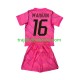 Camiseta 2ª Francia Mike Maignan 16 Portero Niño Copa Mundial 2026 Manga Corta