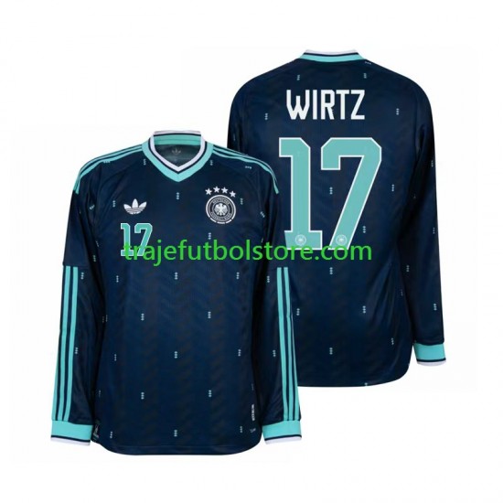 Camiseta 2ª Alemania Florian Wirtz 17 Hombre Copa Mundial 2026 ML