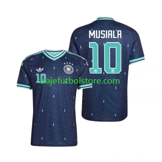 Camiseta 2ª Alemania Jamal Musiala 10 Hombre Copa Mundial 2026 Manga Corta