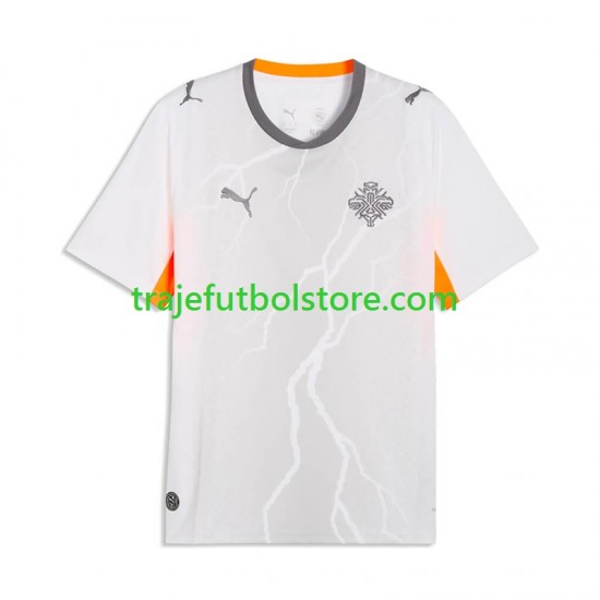 Camiseta 2ª Islandia Hombre 2026 Manga Corta