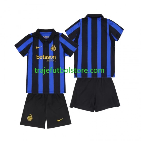 Camiseta 1ª Inter Milan Niño 2026-2027 Manga Corta