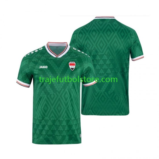 Camiseta 1ª Irak Hombre Copa Mundial 2026 Manga Corta