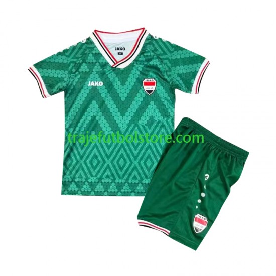 Camiseta 1ª Irak Niño Copa Mundial 2026 Manga Corta