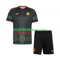 Camiseta 2ª Jamaica Niño Copa Mundial 2026 Manga Corta