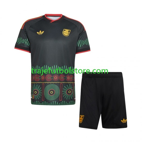 Camiseta 2ª Jamaica Niño Copa Mundial 2026 Manga Corta