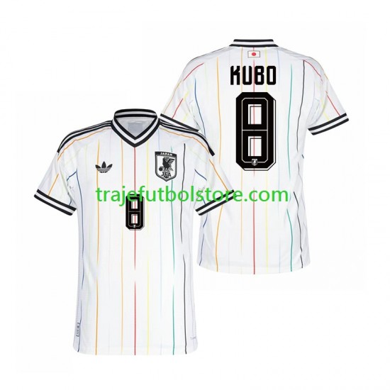 Camiseta 2ª Japón Kubo 8 Hombre Copa Mundial 2026 Manga Corta