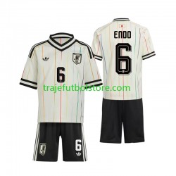 Camiseta 2ª Japón Wataru Endo 6 Niño Copa Mundial 2026 Manga Corta Camiseta 2ª Japón Wataru Endo 6 Niño Copa Mundial 2026 Manga Corta