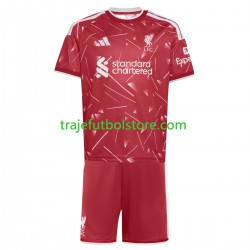 Camiseta 1ª Liverpool Niño 2026-2027 Manga Corta