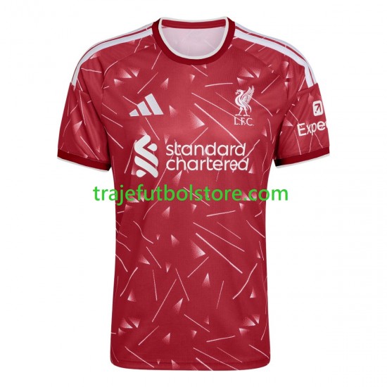 Camiseta 1ª Liverpool Hombre 2026-2027 Manga Corta