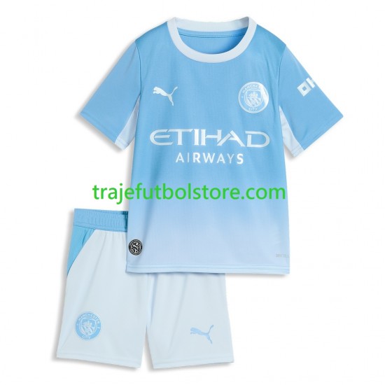 Camiseta 1ª Manchester City Niño 2026-2027 Manga Corta