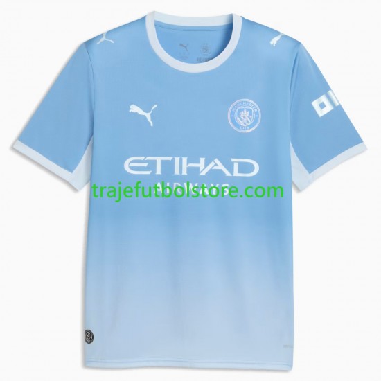 Camiseta 1ª Manchester City Hombre 2026-2027 Manga Corta