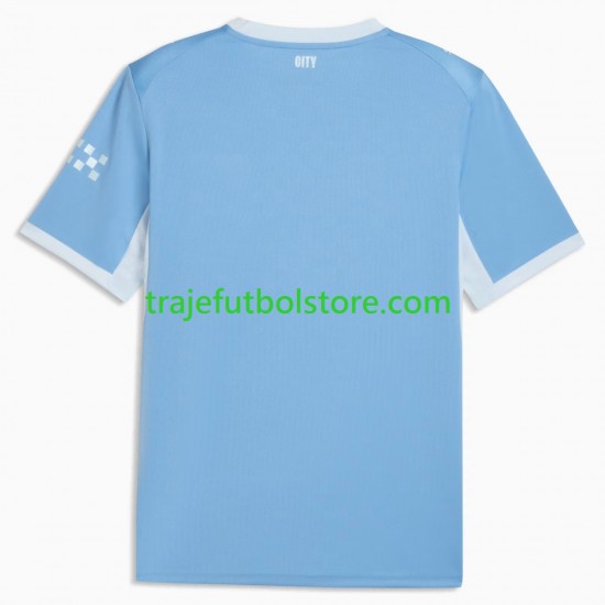 Camiseta 1ª Manchester City Hombre 2026-2027 Manga Corta