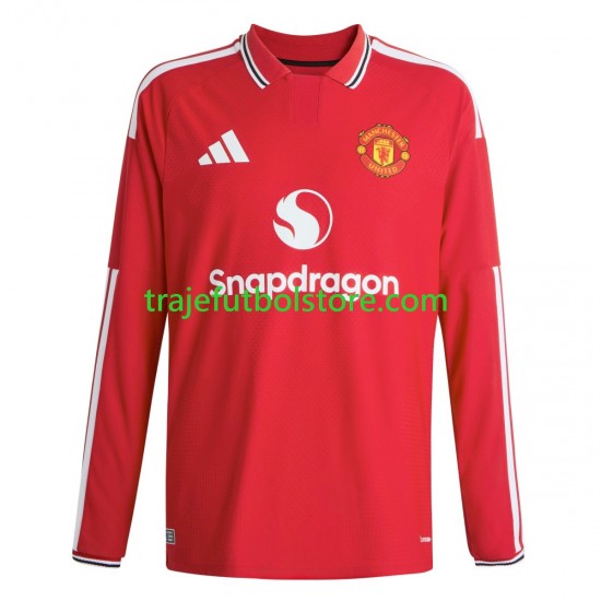 Camiseta 1ª Manchester United Hombre 2026-2027 ML
