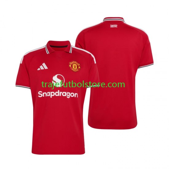 Camiseta 1ª Manchester United Hombre 2026-2027 Manga Corta