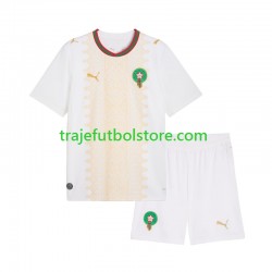 Camiseta 2ª Marruecos Niño 2026 Manga Corta