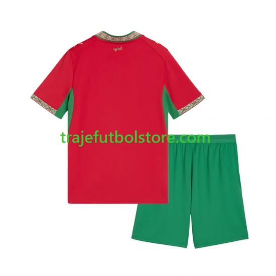 Camiseta 1ª Marruecos Niño 2026 Manga Corta