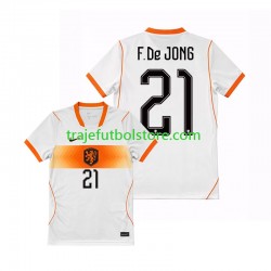 Camiseta 2ª Países Bajos Frenkie de Jong 21 Hombre Copa Mundial 2026 Manga Corta Camiseta 2ª Países Bajos Frenkie de Jong 21 Hombre Copa Mundial 2026 Manga Corta