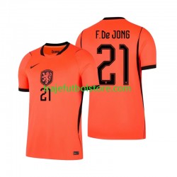 Camiseta 1ª Países Bajos Frenkie de Jong 21 Hombre Copa Mundial 2026 Manga Corta Camiseta 1ª Países Bajos Frenkie de Jong 21 Hombre Copa Mundial 2026 Manga Corta