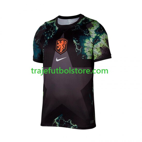 Camiseta 2ª Países Bajos Portero Hombre Copa Mundial 2026 Manga Corta