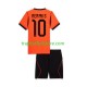 Camiseta 1ª Países Bajos Memphis Depay 10 Niño Copa Mundial 2026 Manga Corta