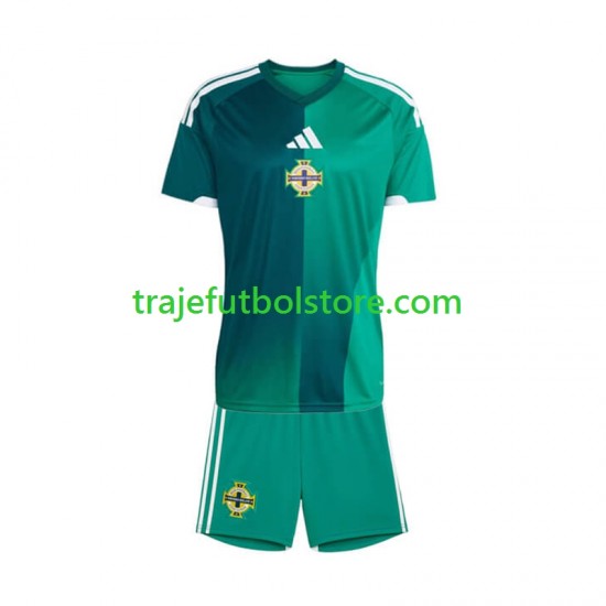 Camiseta 1ª Irlanda Del Norte Niño 2026 Manga Corta