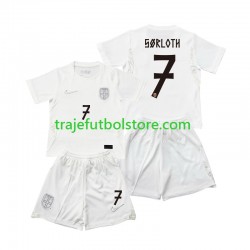 Camiseta 3ª Noruega Alexander Sorloth 7 Niño Copa Mundial 2026 Manga Corta Camiseta 3ª Noruega Alexander Sorloth 7 Niño Copa Mundial 2026 Manga Corta