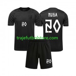 Camiseta 2ª Noruega Antonio NUSA 20 Niño Copa Mundial 2026 Manga Corta Camiseta 2ª Noruega Antonio NUSA 20 Niño Copa Mundial 2026 Manga Corta