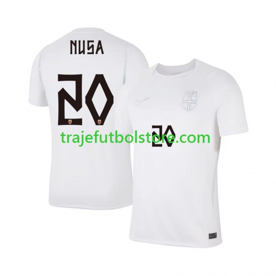 Camiseta 3ª Noruega Antonio NUSA 20 Hombre Copa Mundial 2026 Manga Corta