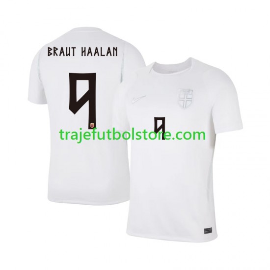 Camiseta 3ª Noruega Braut Haaland 9 Hombre Copa Mundial 2026 Manga Corta