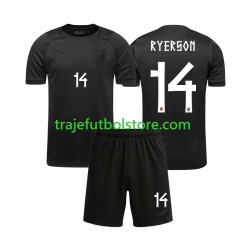 Camiseta 2ª Noruega Julian Ryerson 14 Niño Copa Mundial 2026 Manga Corta Camiseta 2ª Noruega Julian Ryerson 14 Niño Copa Mundial 2026 Manga Corta