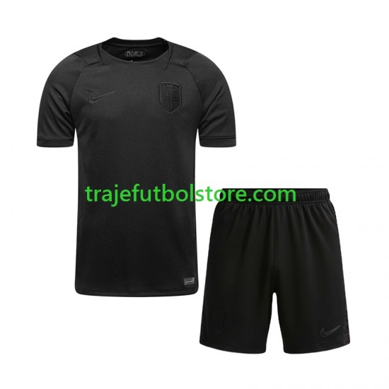 Camiseta 2ª Noruega Niño Copa Mundial 2026 Manga Corta