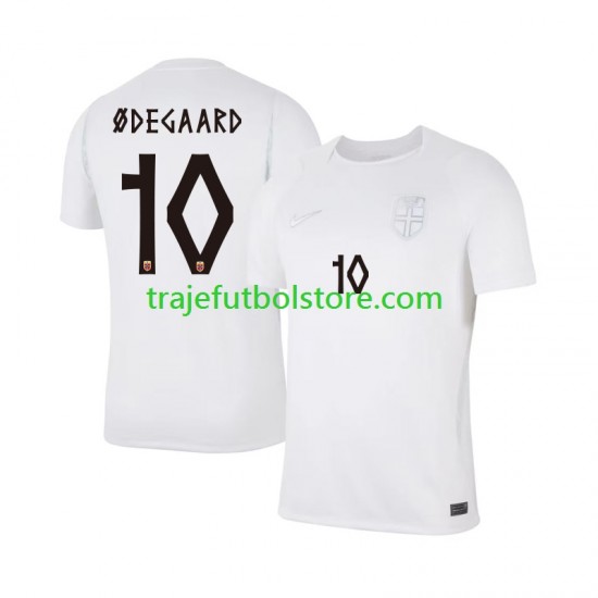 Camiseta 3ª Noruega Martin Odegaard 10 Hombre Copa Mundial 2026 Manga Corta