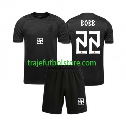 Camiseta 2ª Noruega Oscar Bobb 22 Niño Copa Mundial 2026 Manga Corta Camiseta 2ª Noruega Oscar Bobb 22 Niño Copa Mundial 2026 Manga Corta
