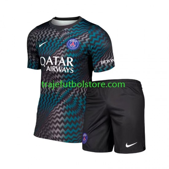 Camiseta 1ª Paris Saint-Germain Portero Niño 2026-2027 Manga Corta